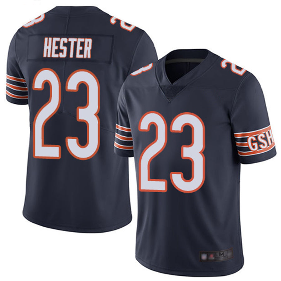 C.Bears #23 Devin Hester Player Navy Vapor Limited Game Football Jerseys