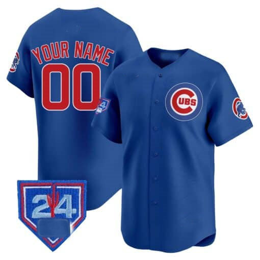 Custom C.Cubs Spring Training Patch Vapor Premier Limited V2 Jersey– Stitched Baseball Jerseys