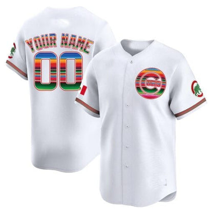 Custom C.Cubs Mexico Vapor Premier Limited– All Stitched Baseball Jerseys