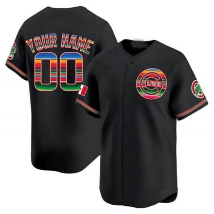 Custom C.Cubs Mexico Vapor Premier Limited– All Stitched Baseball Jerseys