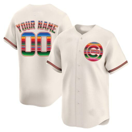 Custom C.Cubs Mexico Vapor Premier Limited– All Stitched Baseball Jerseys