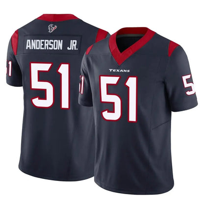 H.Texans #51 Will Anderson Jr. Player Vapor F.U.S.E. Limited Navy Football Jerseys
