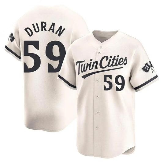 M.Twins #59 Jhoan Duran Player Light Blue Home Replica Baseball Jerseys