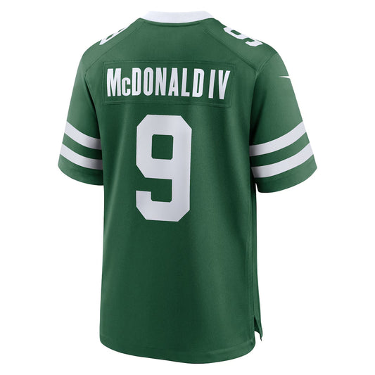 NY.Jets #9 Will McDonald IV Player Green Home Game Football Jerseys
