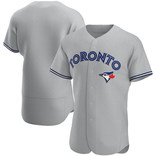 T.Blue Jays Blank Player Gray Road Team Limited Baseball Jerseys