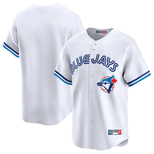 T.Blue Jays Blank Player White Cooperstown Collection Limited Baseball Jerseys