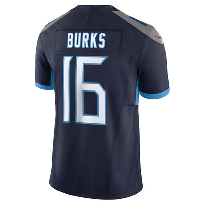 T.Titans #16 Treylon Burks Player Navy Vapor F.U.S.E. Limited Football Jerseys